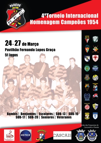 IV Torneio Internacional Homenagem Campeoes de 1954 cartaz