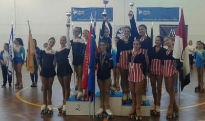 Carolina Andrade e Mariana Mateus campeãs nacionais de Figuras Obrigatórias