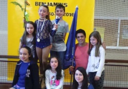 Patrícia Bravo, Carolina Pereira e Leões de Porto Salvo sagraram-se campeões distritais em benjamins