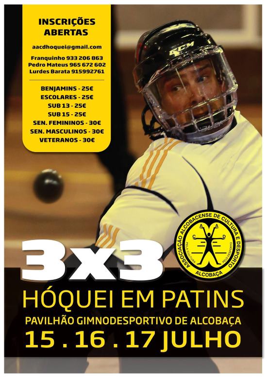 Torneio 3x3 de Hóquei em Patins