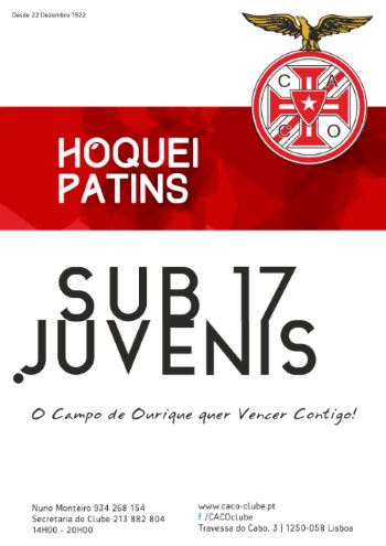 Clube Atlético de Campo de Ourique – Treinos de Captação