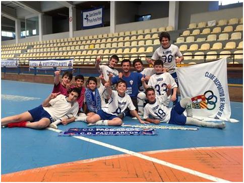 Sub-13 do Paço de Arcos são Campeões Nacionais