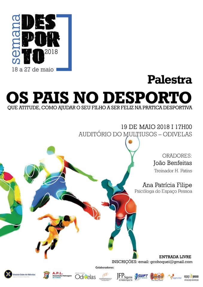 Semana do Desporto de 2018 entre 18 e 27 de Maio