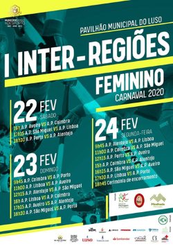 1º Inter Regiões feminino (SUB17) no Luso